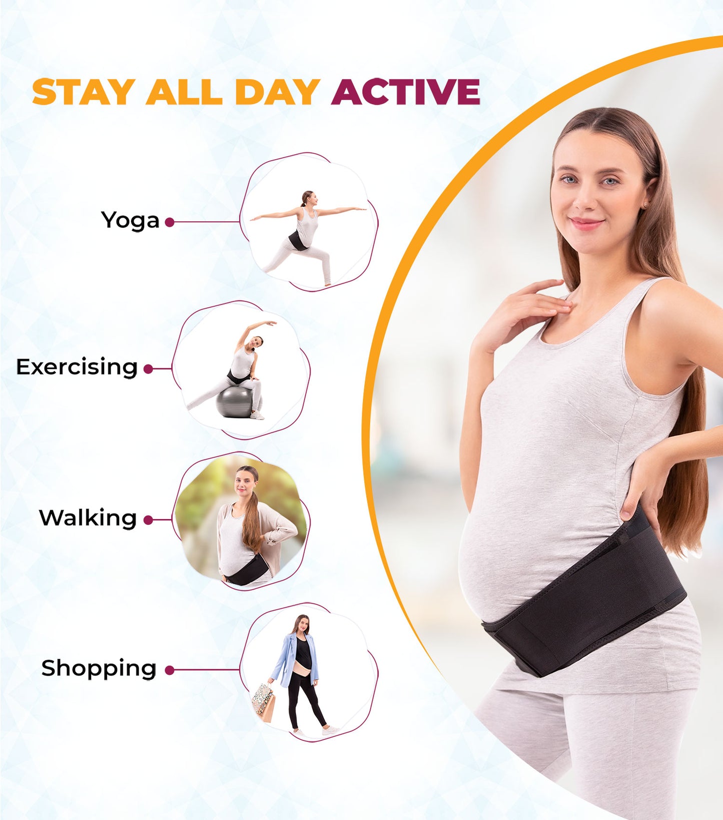 belly support while pregnant