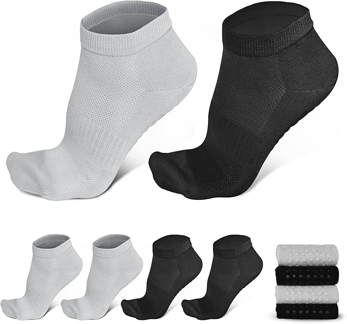 Grip Socks, SNUG360® Non-Slip Socks For Women (4 Pairs)