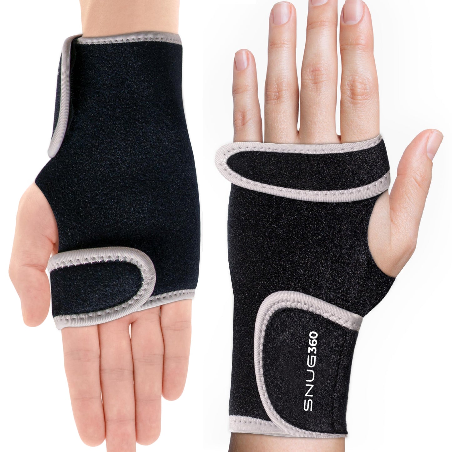SNUG360® Wrist Brace W/ Removable Aluminum Splint