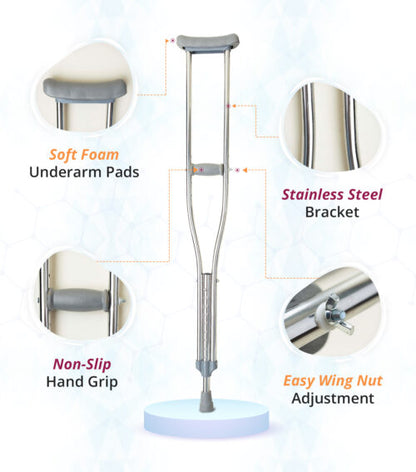 Underarm Walking Crutches