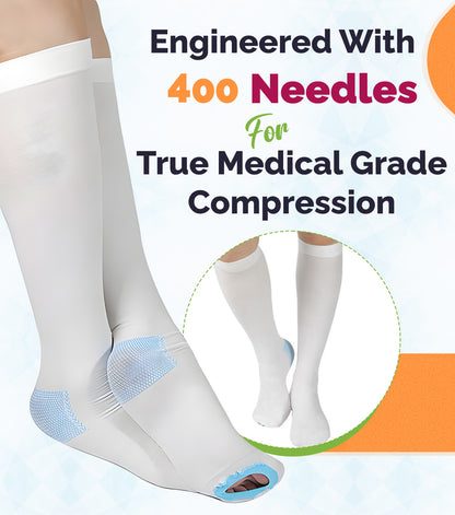 SNUG360™  Anti Embolism Compression Socks - Knee High
