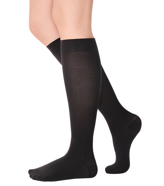 SNUG360 Knee High Compression Socks, 20-30 mmHg, Closed Toe