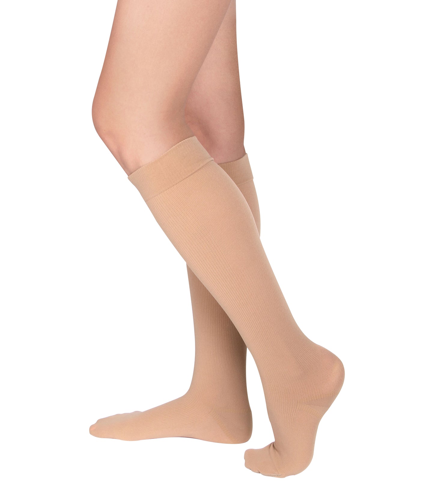 SNUG360 Knee High Compression Socks, 20-30 mmHg, Closed Toe