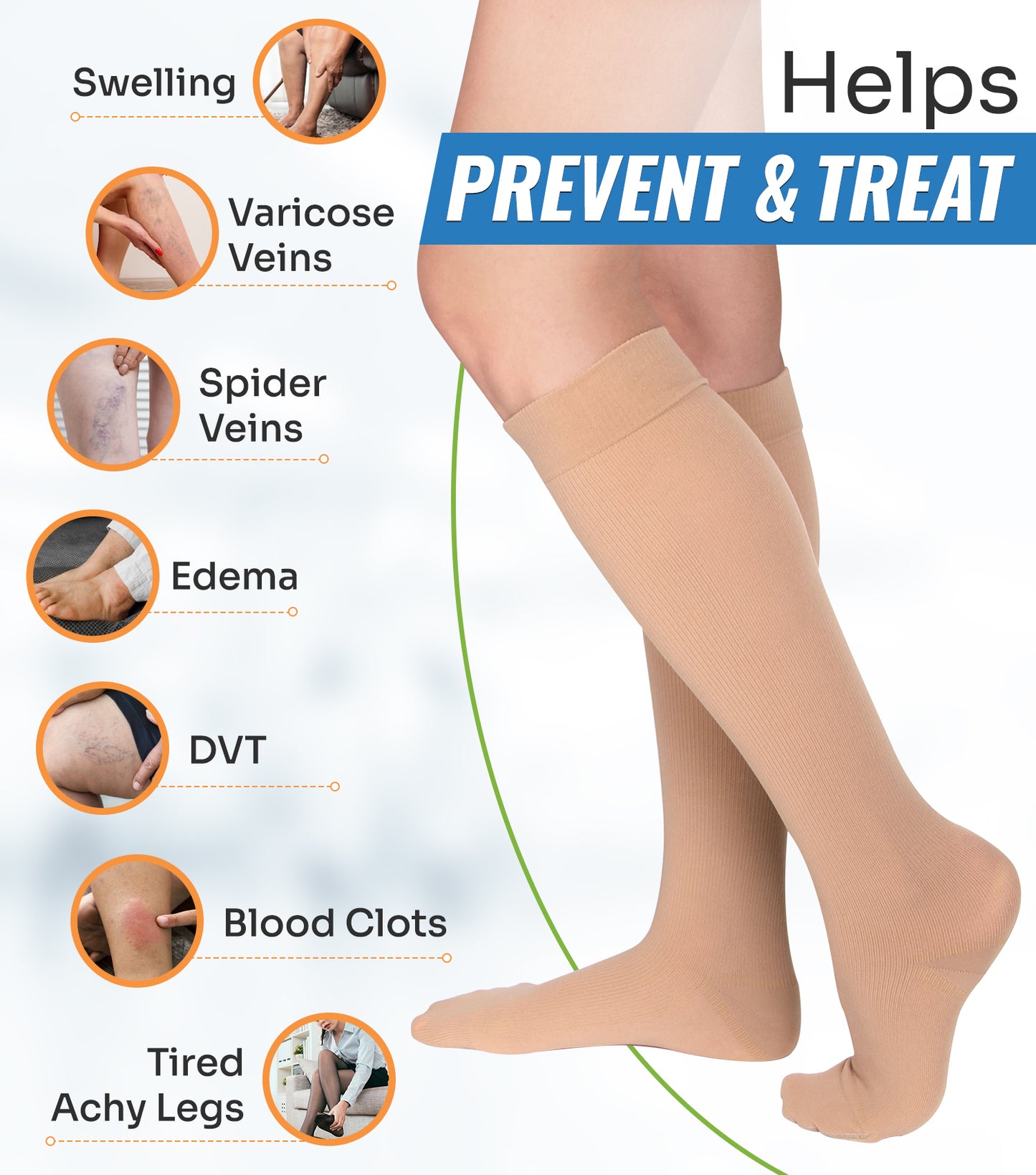 15 to 20 compression socks